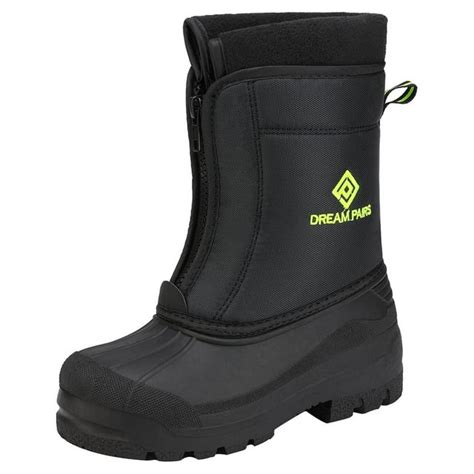 Dream Pairs Boys Girls Kids Warm Waterproof Snow Boots Winter Outdoor ...