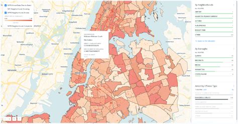 New York City Neighborhood Crime Map – Information Visualization