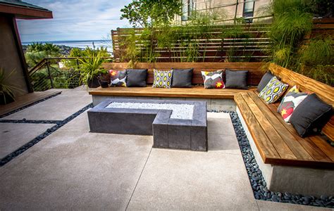 Built In Bench Seating - Modern - Patio - San Diego - by Eco Minded Solutions