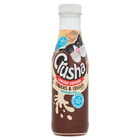 Crusha Milkshake Mix Cookies & Cream 500Ml - Compare Prices & Buy Online!