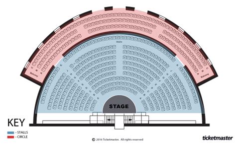 Sheffield City Hall Seating Map