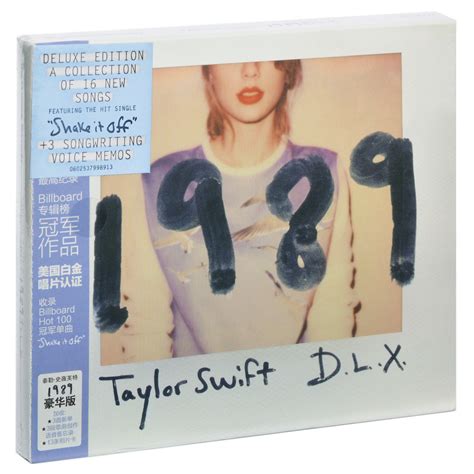 Genuine Taylor Swift 1989 Deluxe Edition Taylor Swift Album CD-13 Hits