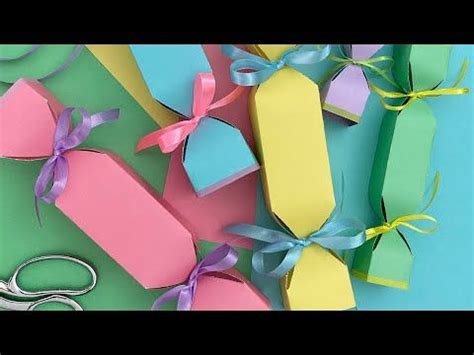 How To Make A Candy Gift Box | Paper Craft Ideas - YouTube in 2024 ...