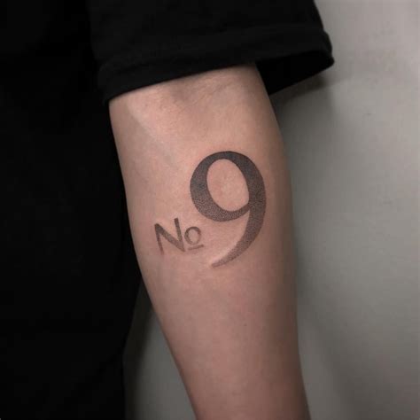 Number 9.@callbutton_tattoo | Hand tattoos, Tattoos with meaning ...