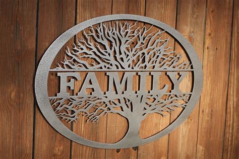 Family_Tree_01_Personalized_metal_wall_art_Silver_Bronze_Hammertone_powdercoat__55508.1455646718 ...