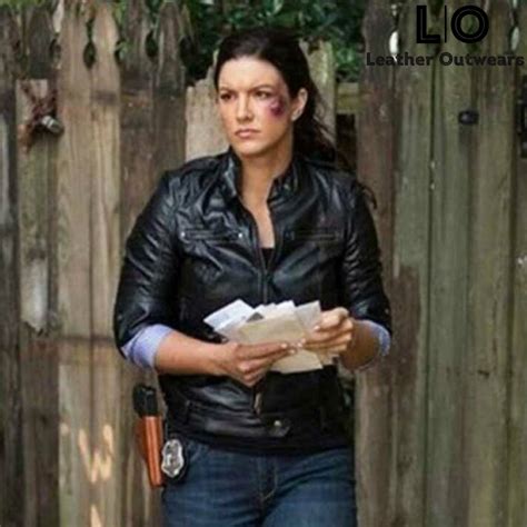 Haywire Gina Carano (Mallory Kane) Jacket - Leather Outwears