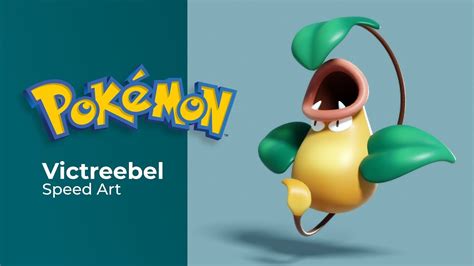 Victreebel - Pokemon modeling in Blender 2.81