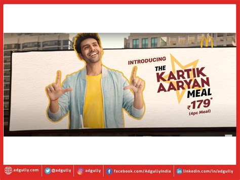 Kartik Aaryan's famous monologue takes centre stage in McDonald's India