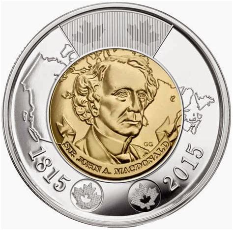 Canadian Coin Collection: 2015 - Sir John A. MacDonald Toonie