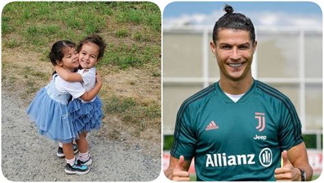 Football News | Cristiano Ronaldo Shares Adorable Photo of His Daughters Eva & Alana | ⚽ LatestLY