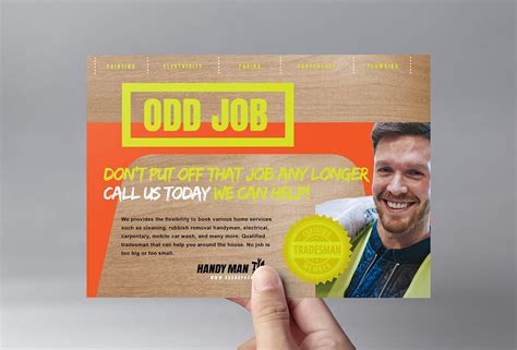 Handyman Flyer Template v2 in PSD, Ai & Vector - BrandPacks