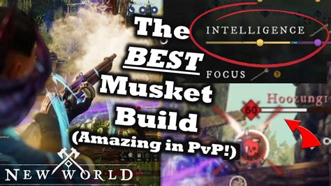 The Most Powerful Musket Build In New World | Ultimate Musket Guide PvP ...