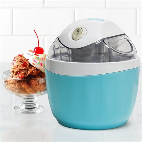 Nostalgia 1-Pint Electric Ice Cream Maker, Blue - Walmart.com