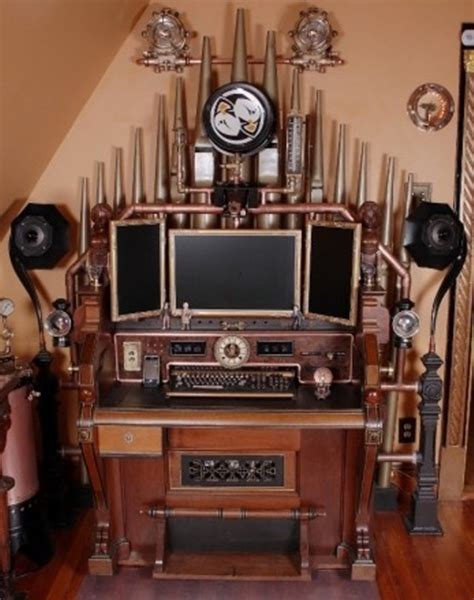 12 Crazy Steampunk Home Office Designs ~ Home Interior Project