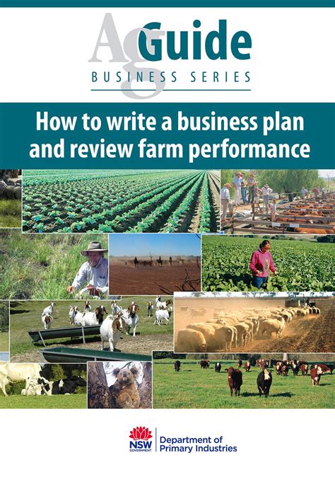 How to write a business plan and review farm performance AgGuide – Regional NSW