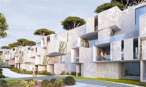 Spectacular green-roofed modular Tangier Bay Housing offers enviable views of the Atlantic ...