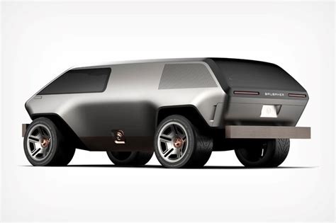 A Tesla Cyber-minivan imagined as a modern-day Brubaker Box - Domus