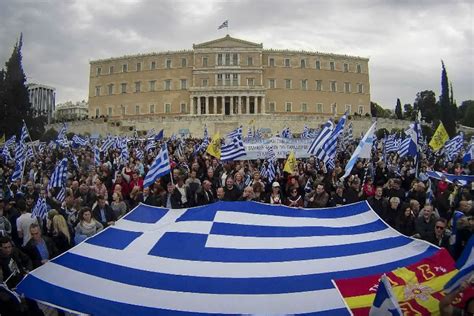 Watch live now: Thousands Protesting in Syntagma Square Against ...