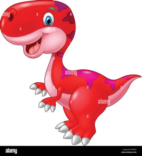 Cartoon happy dinosaur Stock Vector Image & Art - Alamy