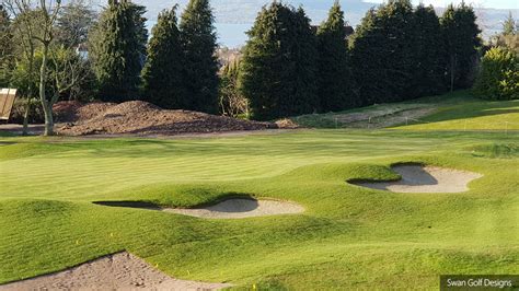 New eighteenth green and putting green take shape at Holywood GC