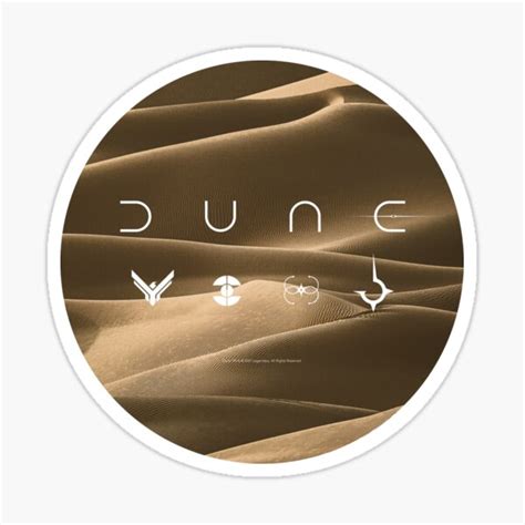 "DUNE / factions" Sticker for Sale by Liis Roden | Redbubble