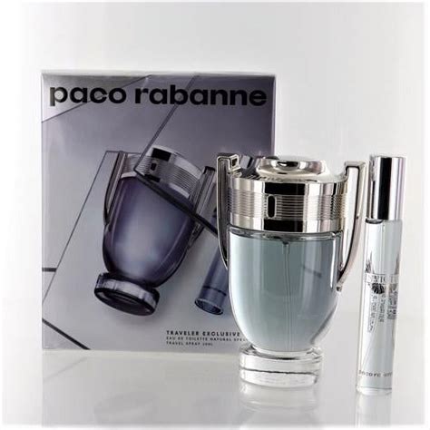 Paco Invictus Gift Traveler Exclusive Gift Set (2 Piece, Eau De ...