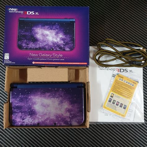 New Nintendo 3DS XL Galaxy Style, Video Gaming, Video Game Consoles ...