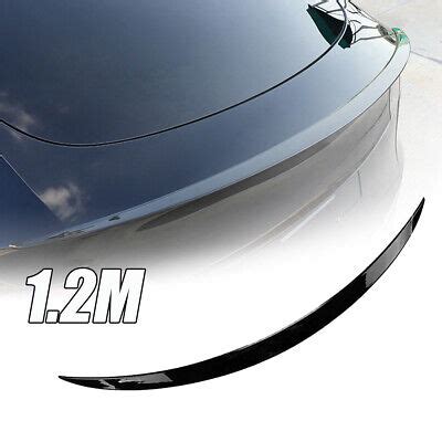 1.2M Universal Car Rear Trunk Spoiler Lip Roof Tail Wing Auto ...