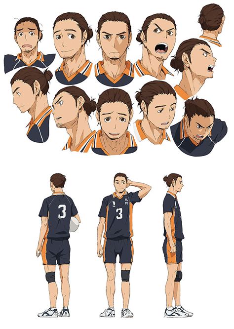 Image - Asahi Character Design.jpg | Haikyuu!! Wiki | Fandom powered by Wikia