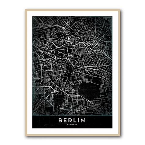 Berlin Map Wall Art