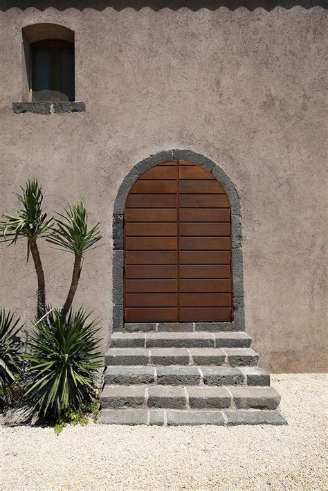 Sicilian Villa by ACA wooden door Villa Design, House Design, Exterior Doors, Doors Interior ...