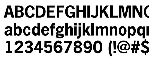 News Gothic LT Bold Font Download Free / LegionFonts