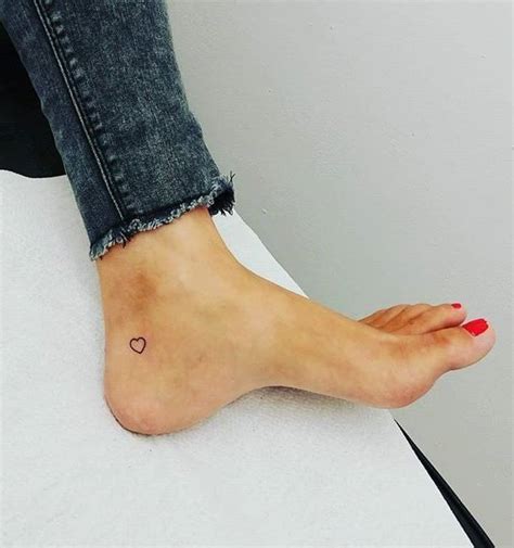 Tiny Foot Tattoo