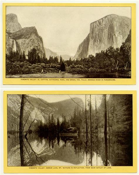 Yosemite Valley. Nine Views of Yosemite National Park. by YOSEMITE ...