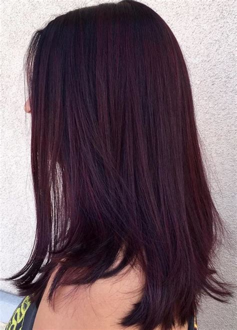 50 Shades of Burgundy Hair Color: Dark, Maroon, Red Wine, Red Violet ...