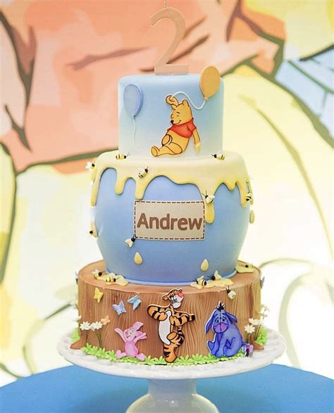 Pinterest | Tarta de winnie the pooh, Tortas temáticas, Fiesta temática de dulce