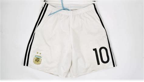 Messi's Argentina Worn Shorts, Copa America 2016 - CharityStars