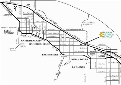 Maps & Directions - Fairway Vacation Rentals