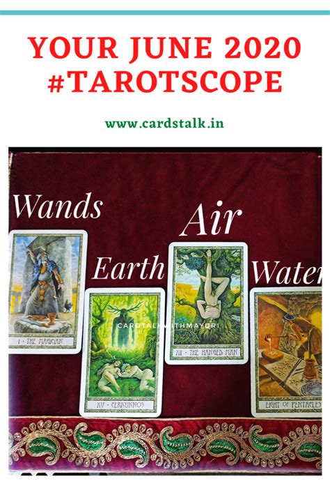 #TarotScope June 2020 #CardTalkWithMayuri - Card Talk