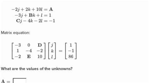 Use matrices to represent systems of equations (practice) | Khan Academy