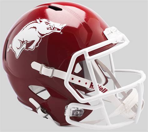 Buy NCAA Arkansas Razorbacks Full Size REPLICA Football Helmet ...