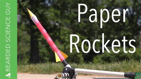 Paper Rockets for Under Five Dollars - YouTube