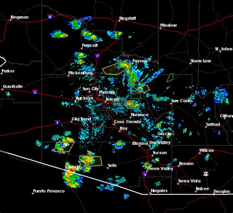 Interactive Hail Maps - Hail Map for Ajo, AZ