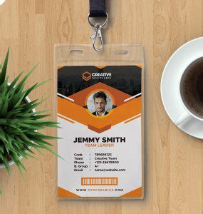 Employee ID Card – Download PSD