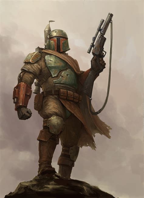 ArtStation - Boba fett fan art