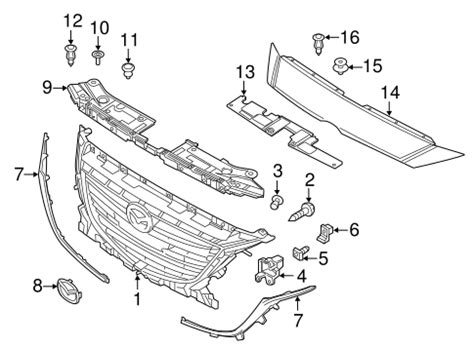 Mazda 3 Body Parts Diagram - Wiring Site Resource