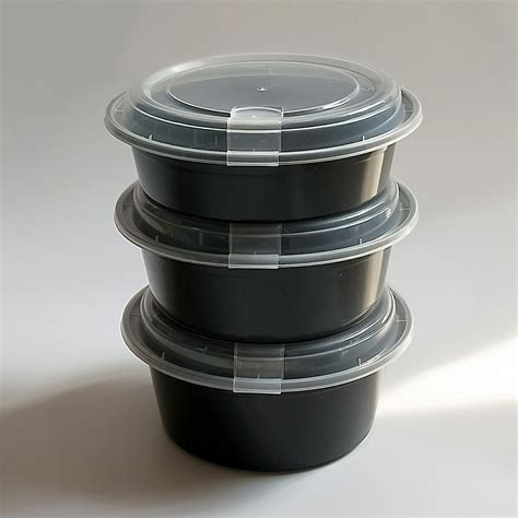 1125ml with buckle round dining box upscale disposable lunch box by ...