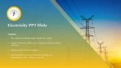 Add To Cart Electricity Slide PowerPoint Presentation