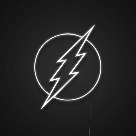 The Flash Neon Light | Neon Sign Wall Art | Made by Neonize