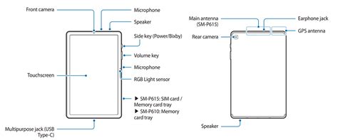 Tab S6 Lite: Device Layout & Functions | Samsung Australia